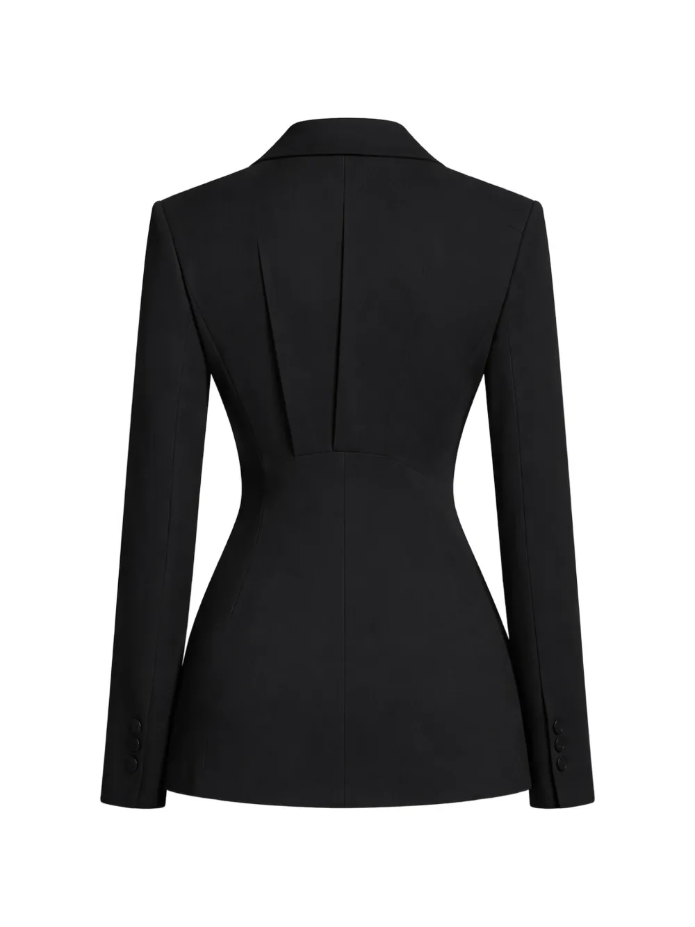 Elie Saab Cady blazer met dubbele rij knopen Zwart