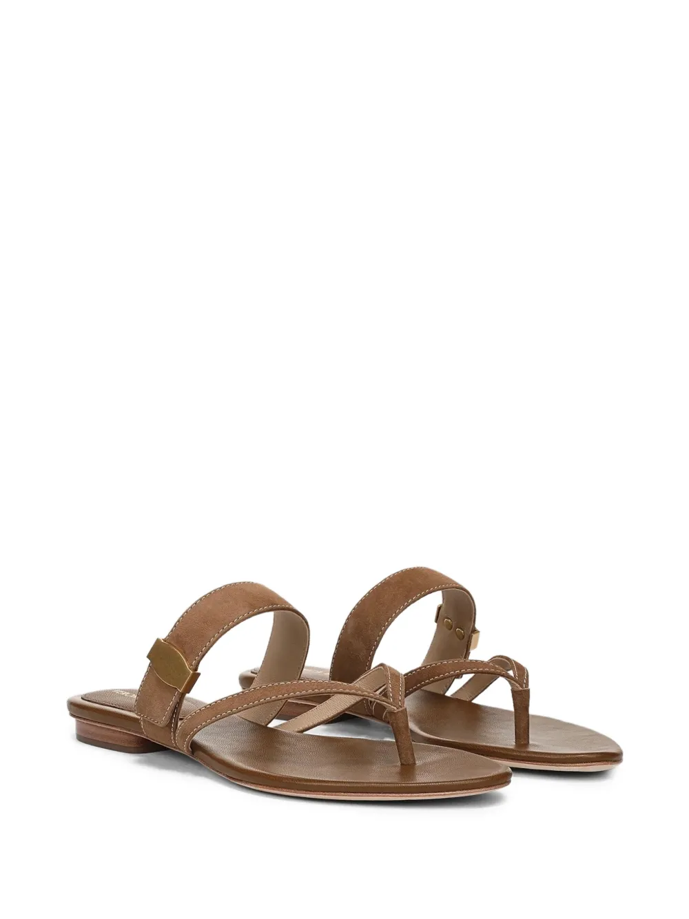 Veronica Beard Salva Dash sandalen Bruin