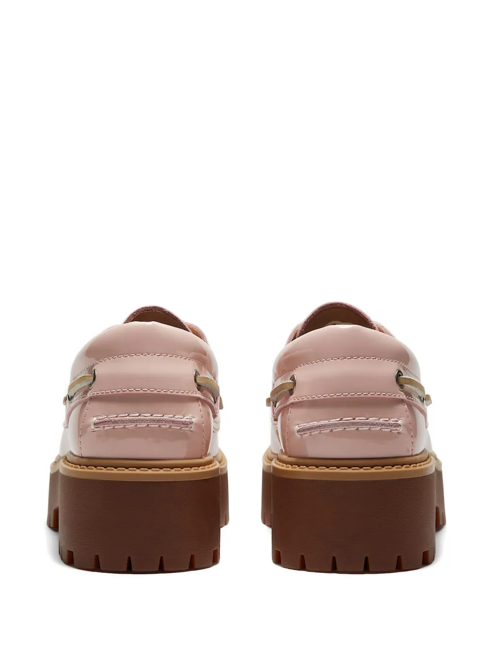 Timberland Stone Street lakleren loafers Roze