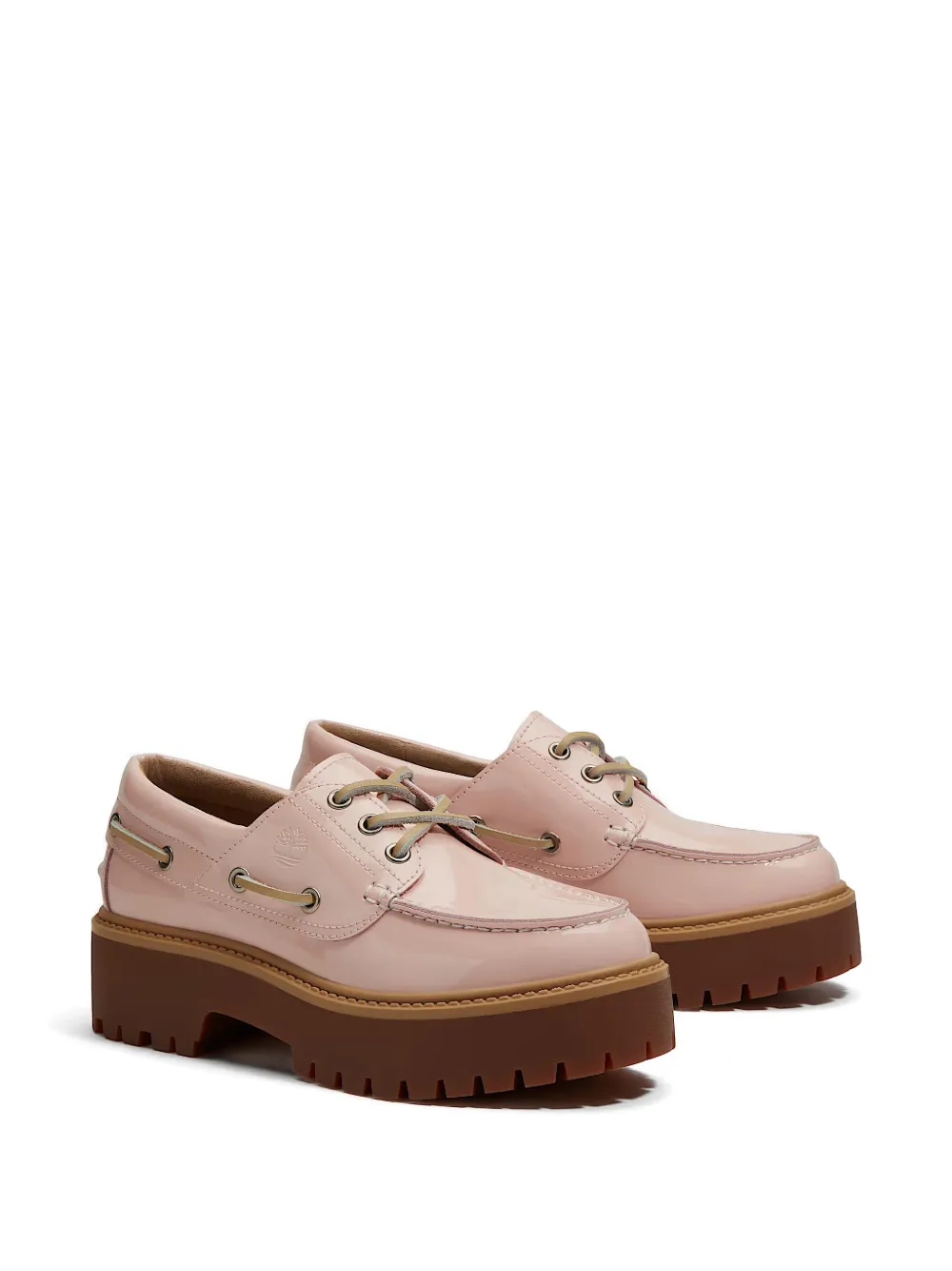 Timberland Stone Street lakleren loafers Roze