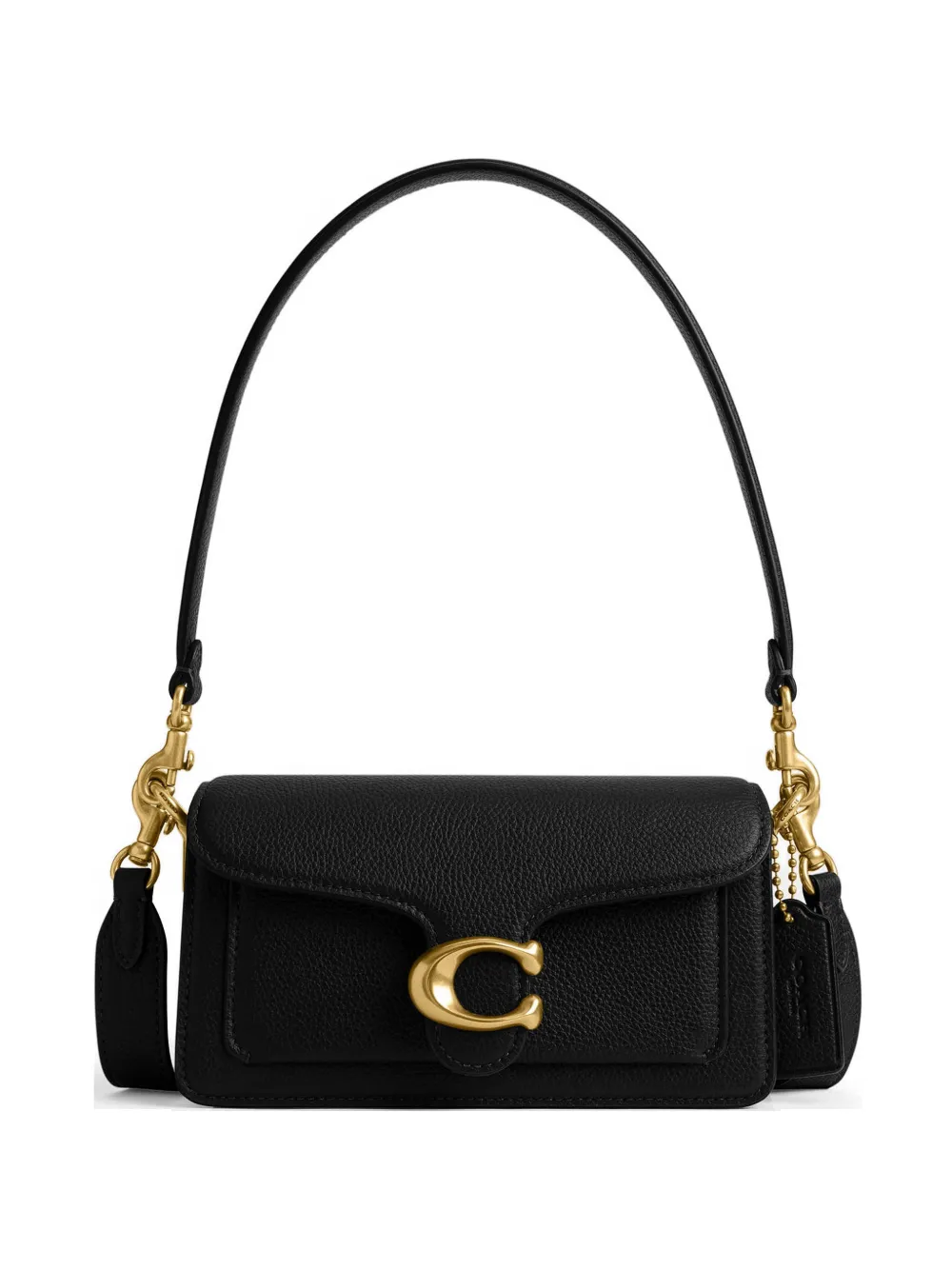 Coach Tabby leather shoulder bag - Nero