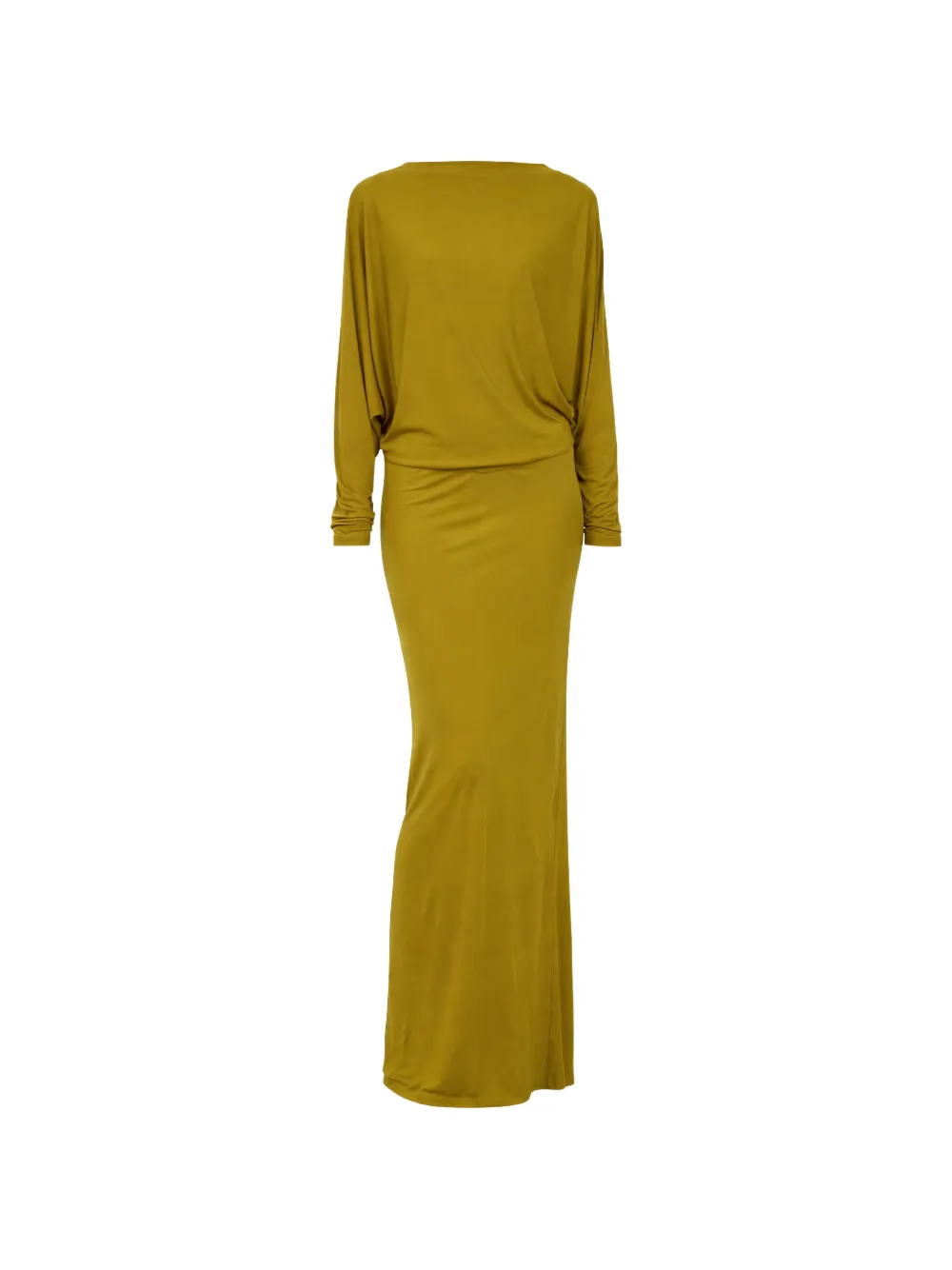 De La Vali Devana open-back maxi dress - Giallo