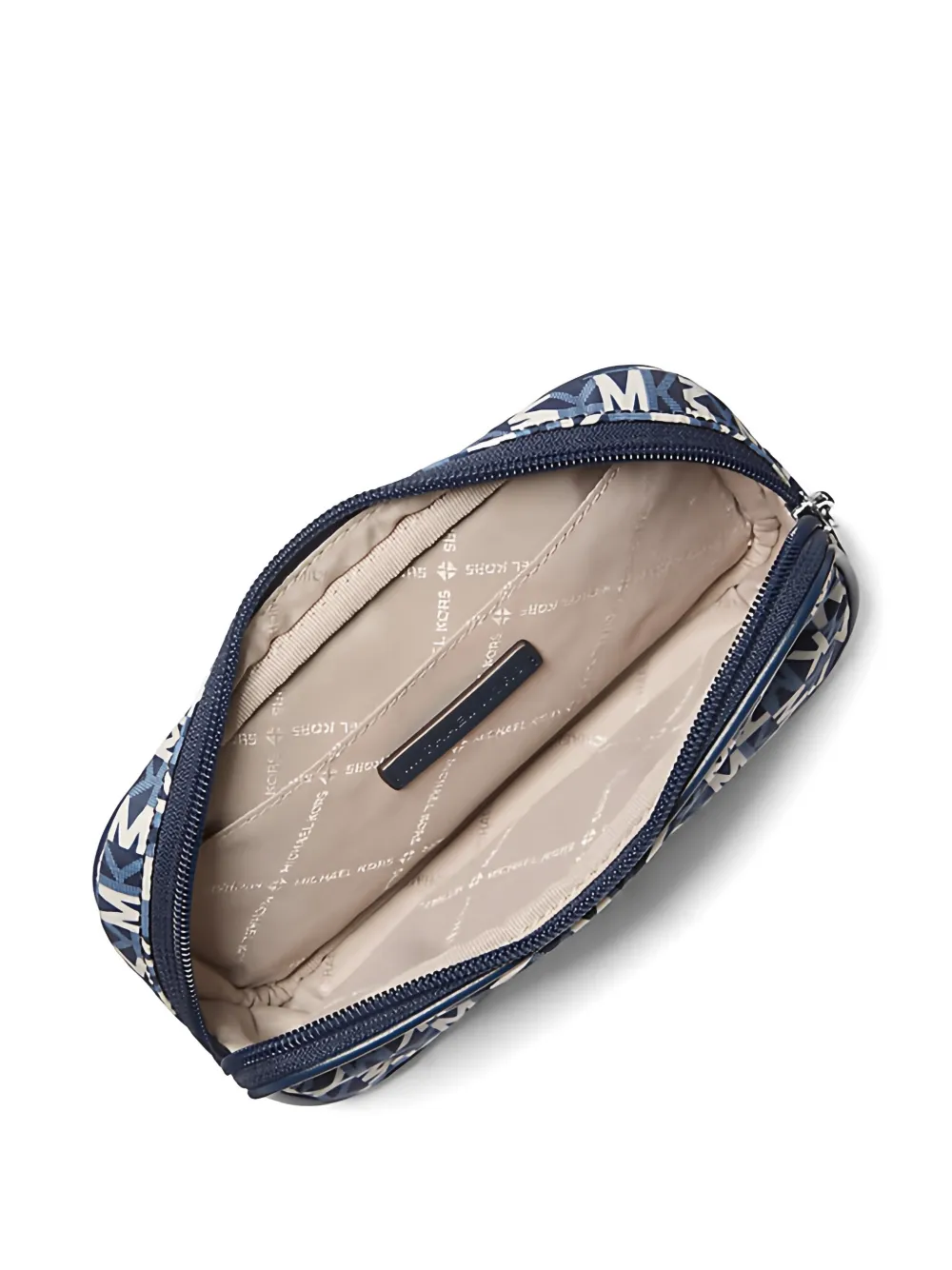 Michael Kors Khai kleine heuptas met monogram Blauw