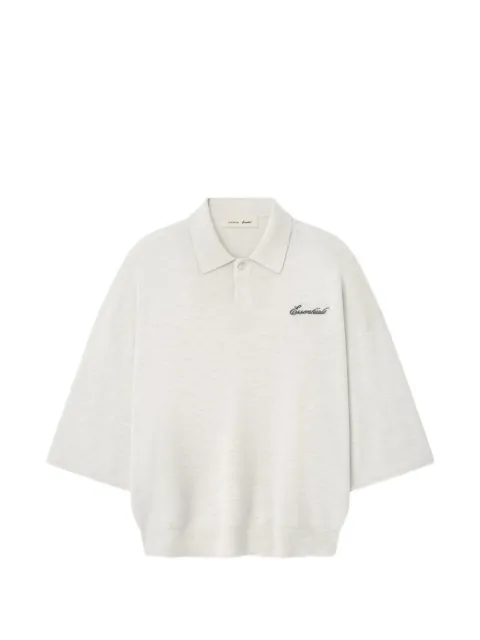 FEAR OF GOD ESSENTIALS Essentials logo-embroidered polo shirt