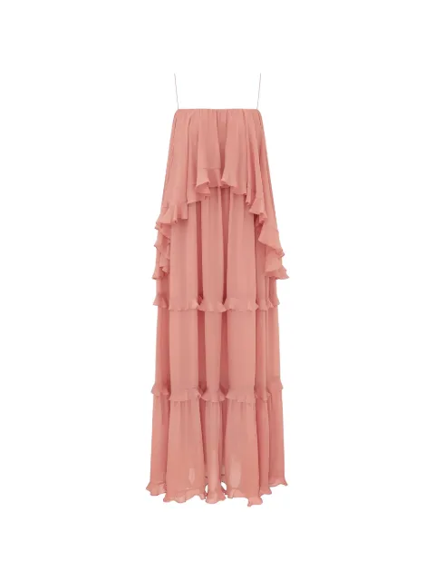 ZIMMERMANN ラッフルティアード ドレス