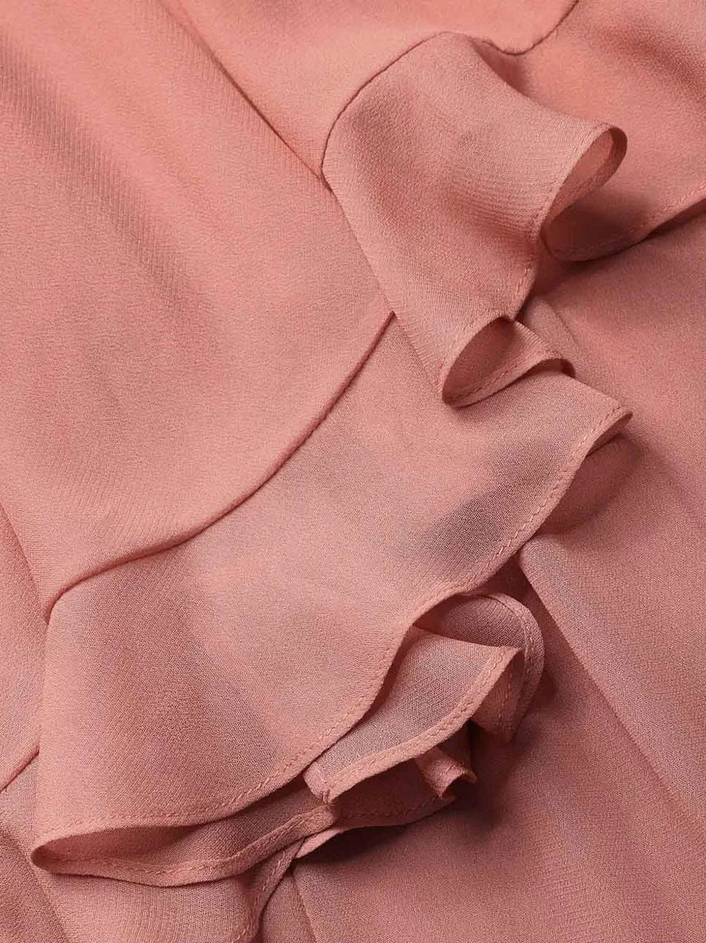 ZIMMERMANN Jurk met ruches Roze