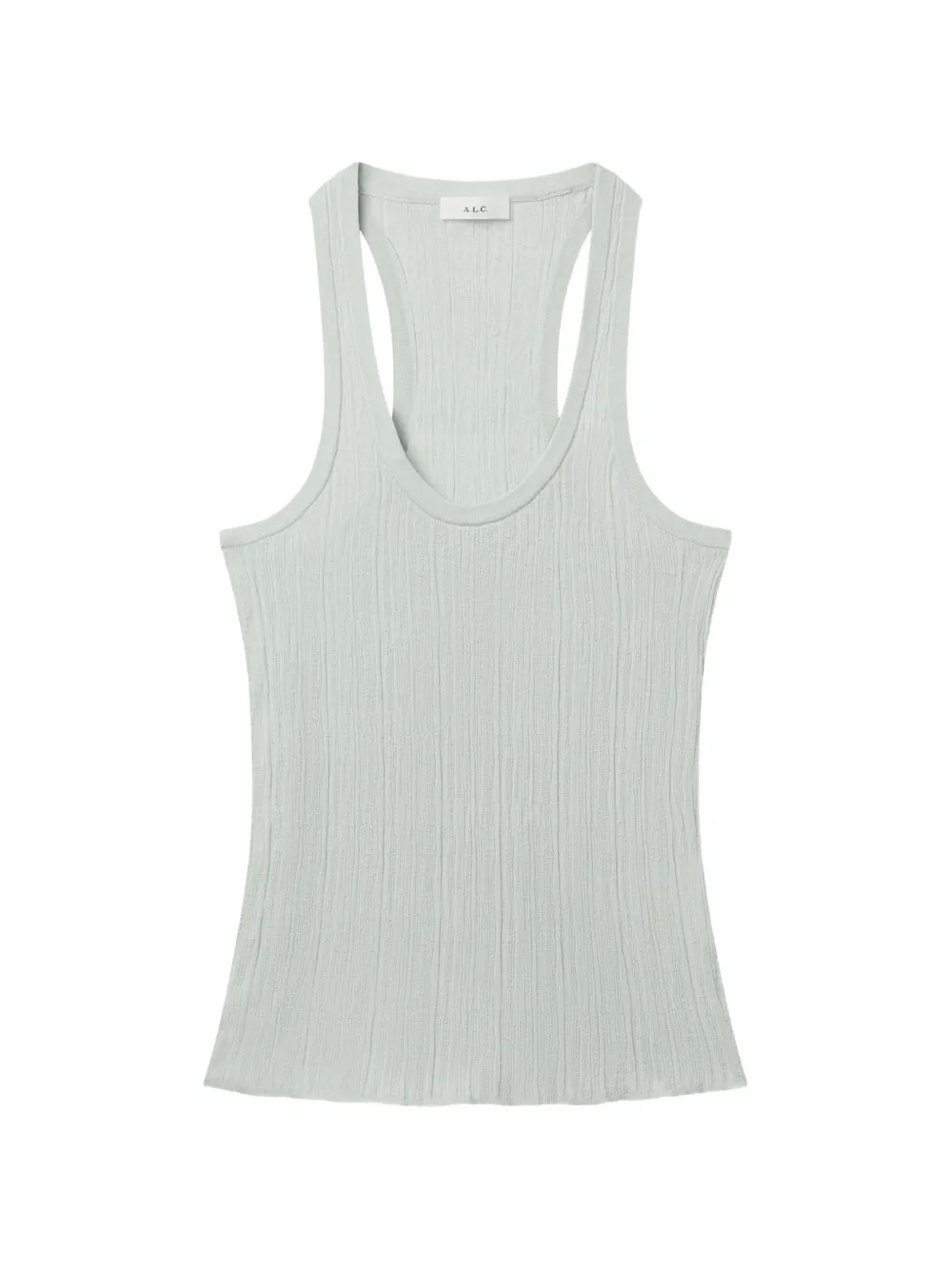 A.L.C. Iris ribbed-knit top - Verde