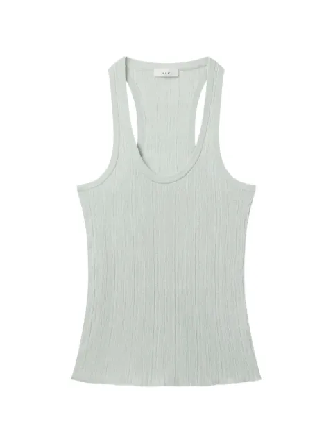 A.L.C. Iris ribbed-knit top