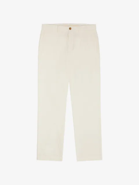 Sunspel straight-leg twill trousers