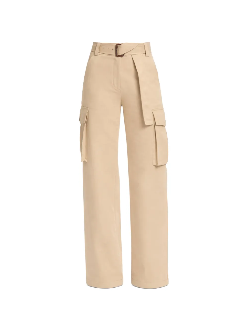 Elie Saab belted cargo pants - Toni neutri