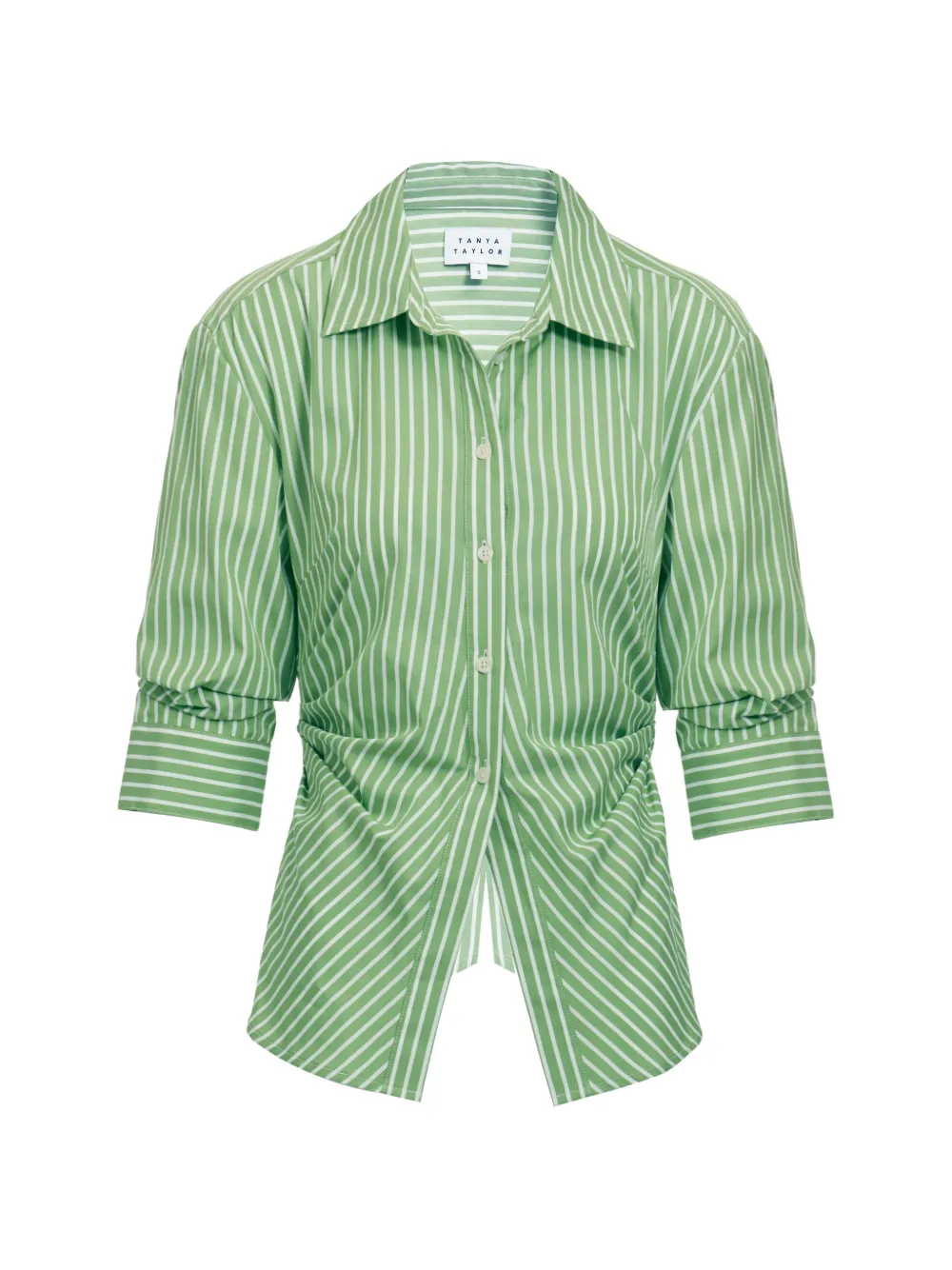 Tanya Taylor Winslet striped shirt - Grün