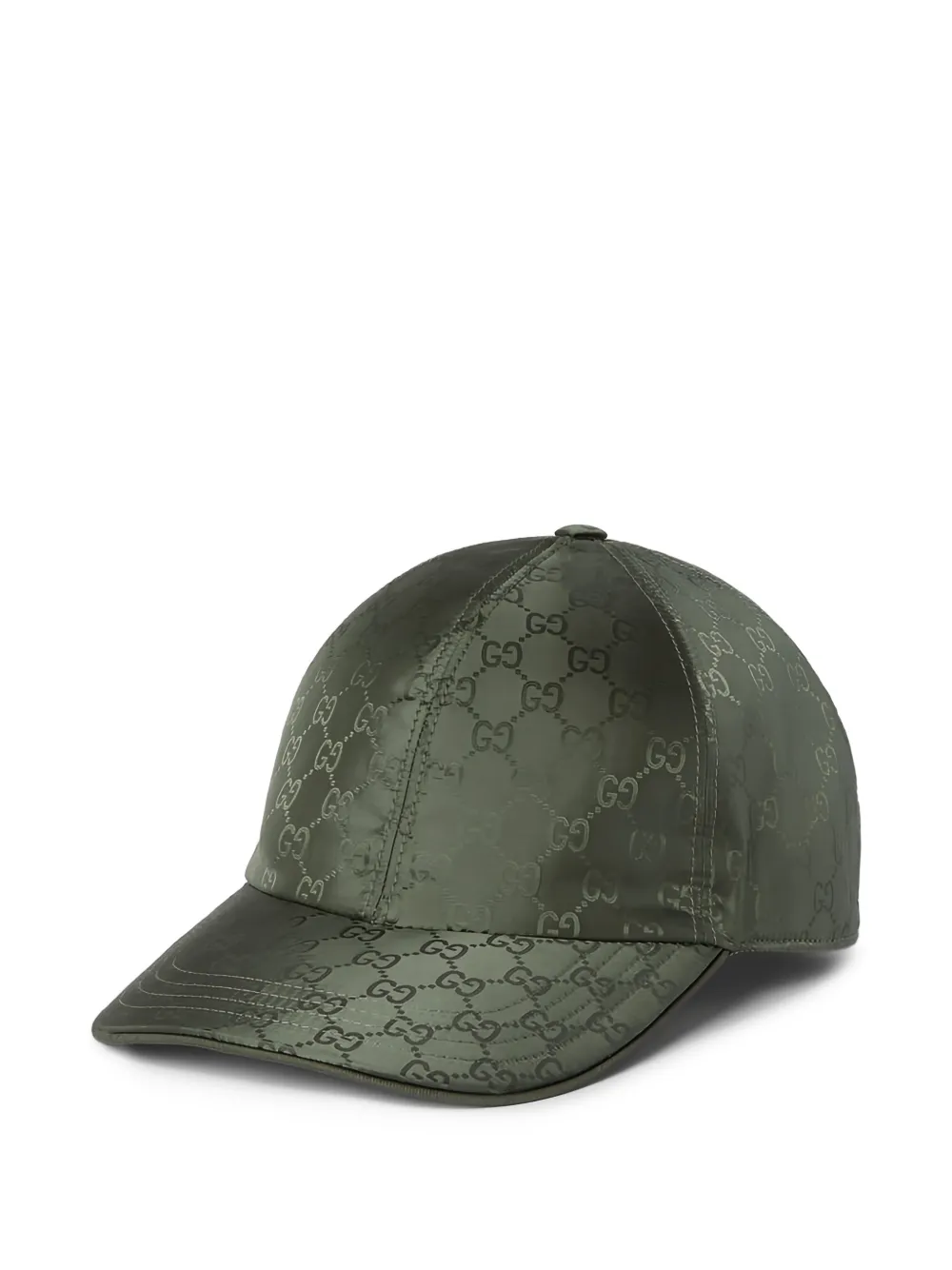 Gucci GG Supreme jacquard baseball cap - Grün