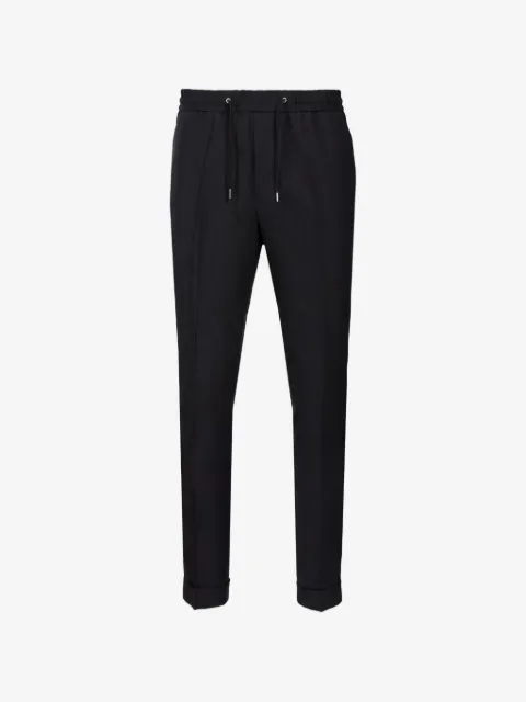 Paul Smith drawcord turn-up trousers