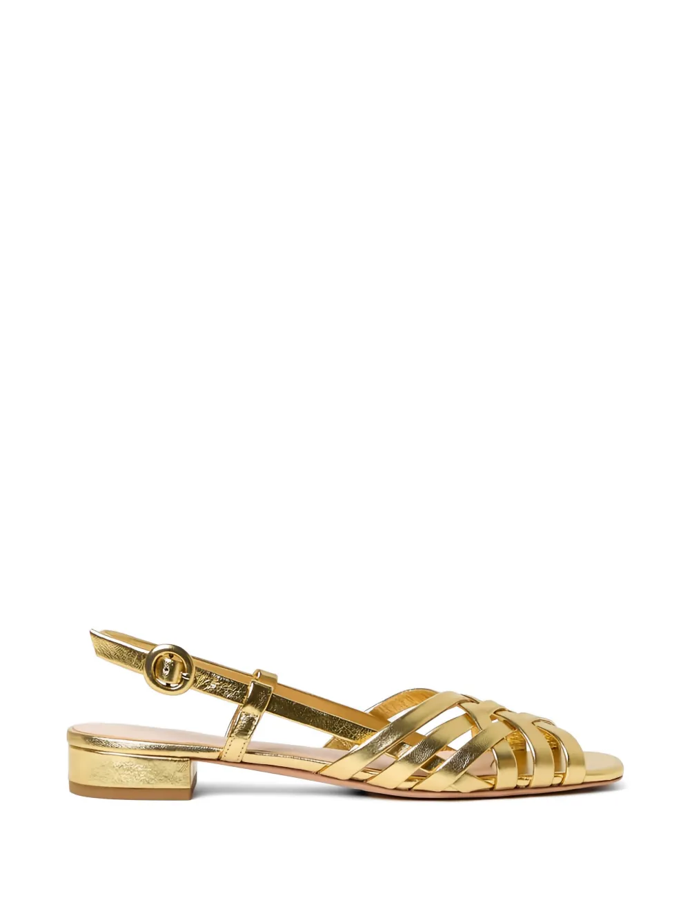 Loeffler Randall Devon Gold Slingback sandals Goud