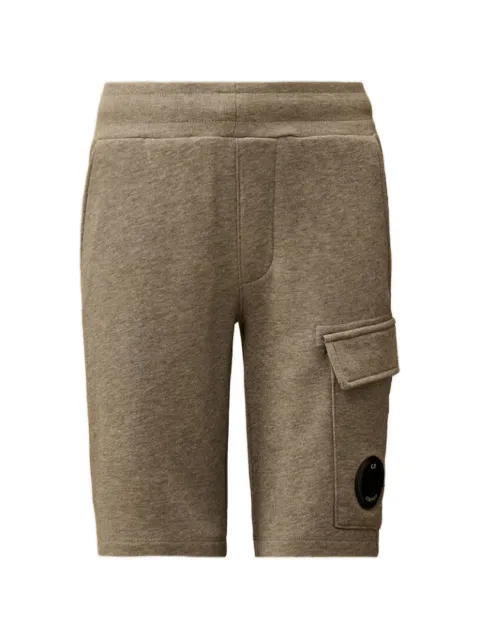 C.P. Company Kids lens-detail cargo shorts
