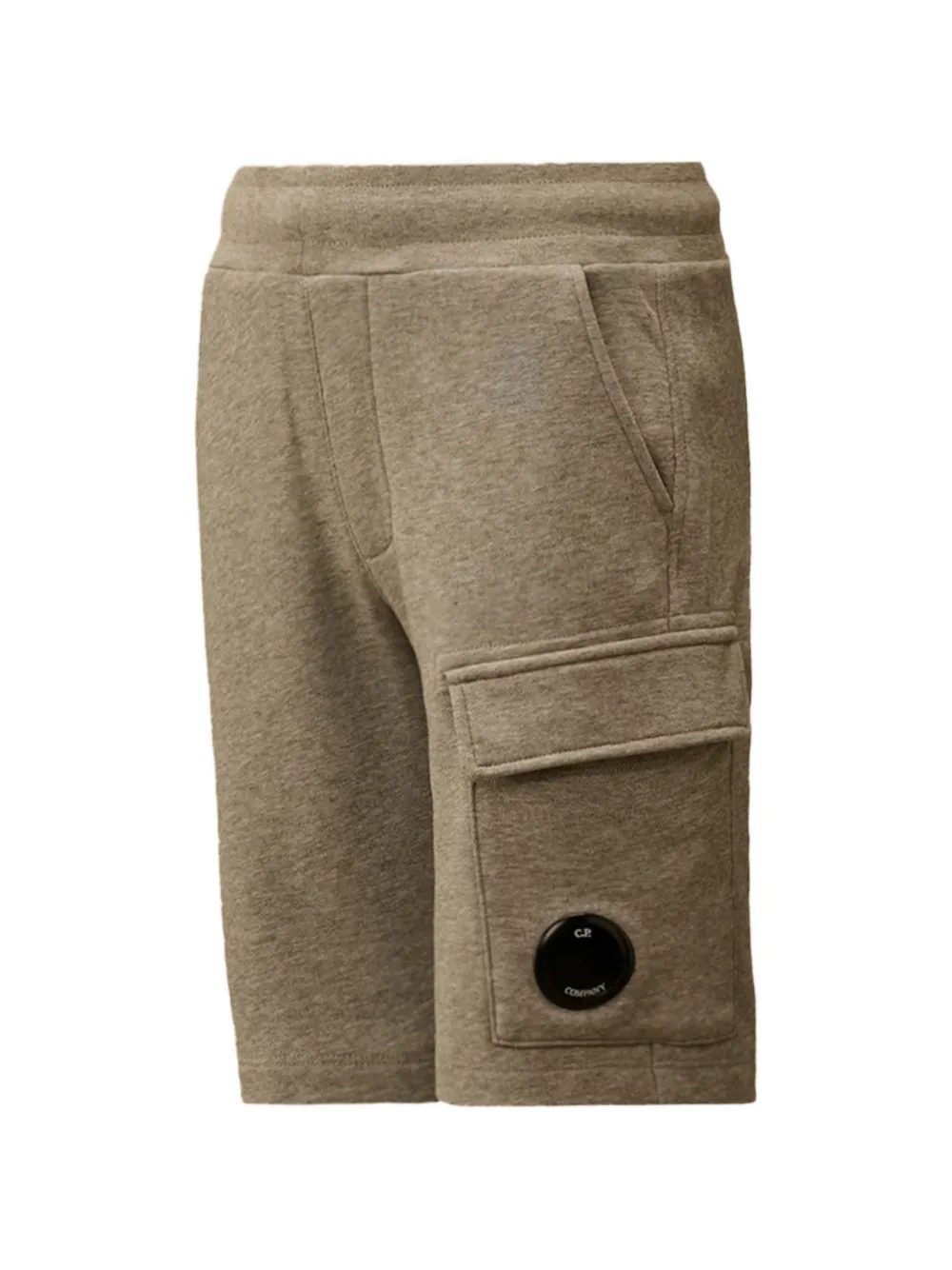 C.P. Company Kids Cargo shorts met Lens-detail Beige
