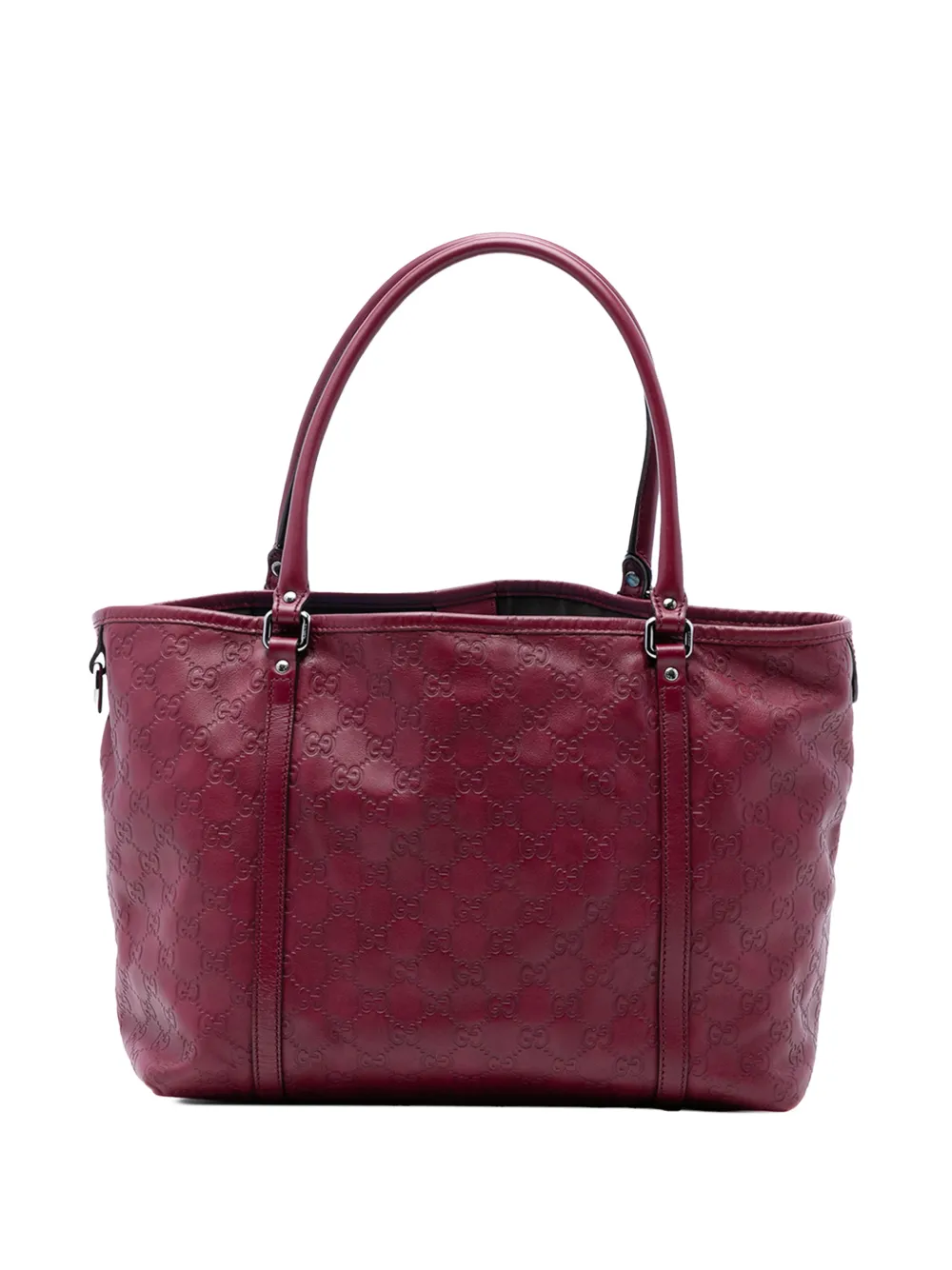 Gucci Pre-Owned 2016-2026 Medium Guccissima Joy tote bag - Rosso