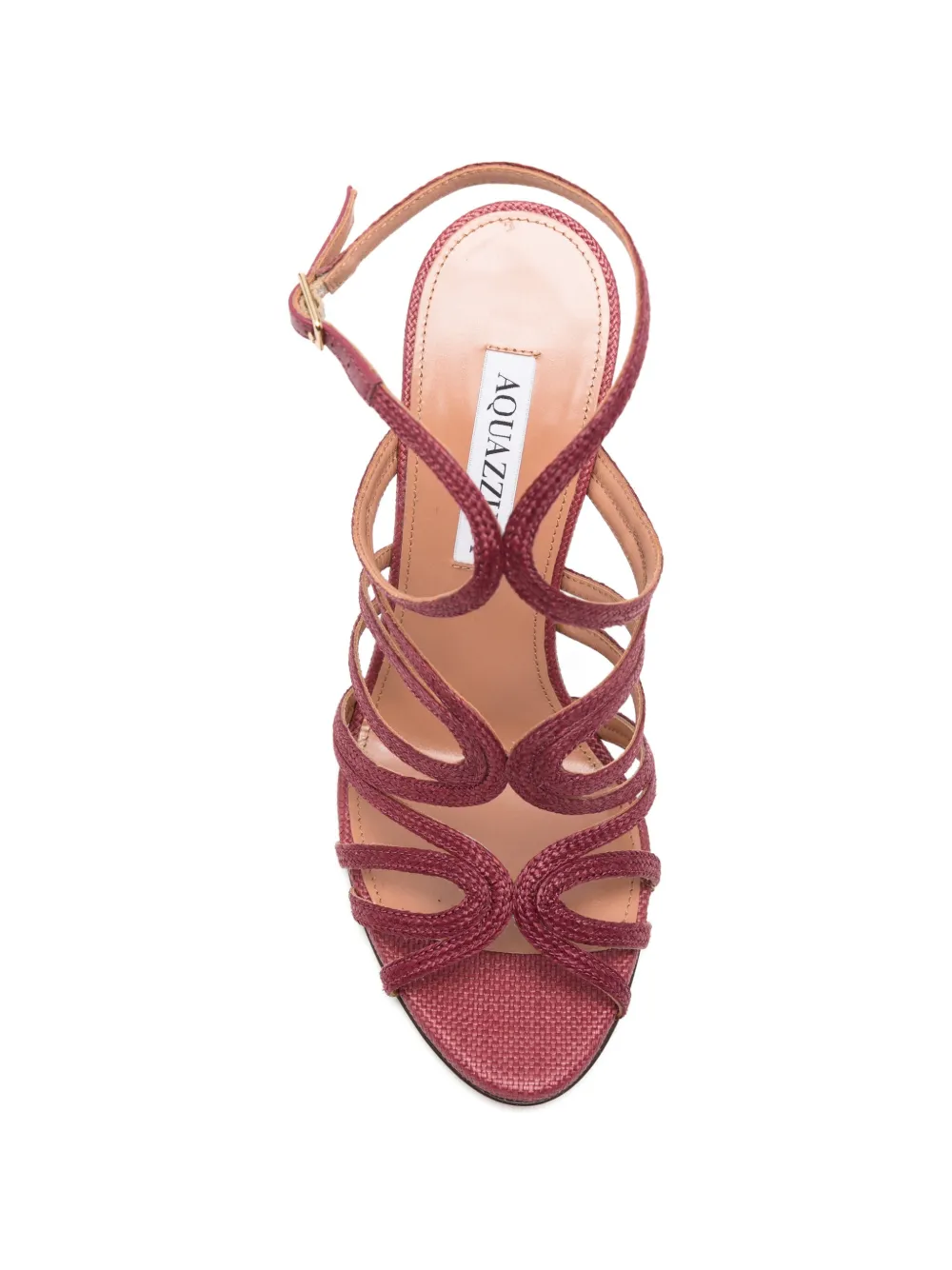 Aquazzura strappy stiletto sandals Rood