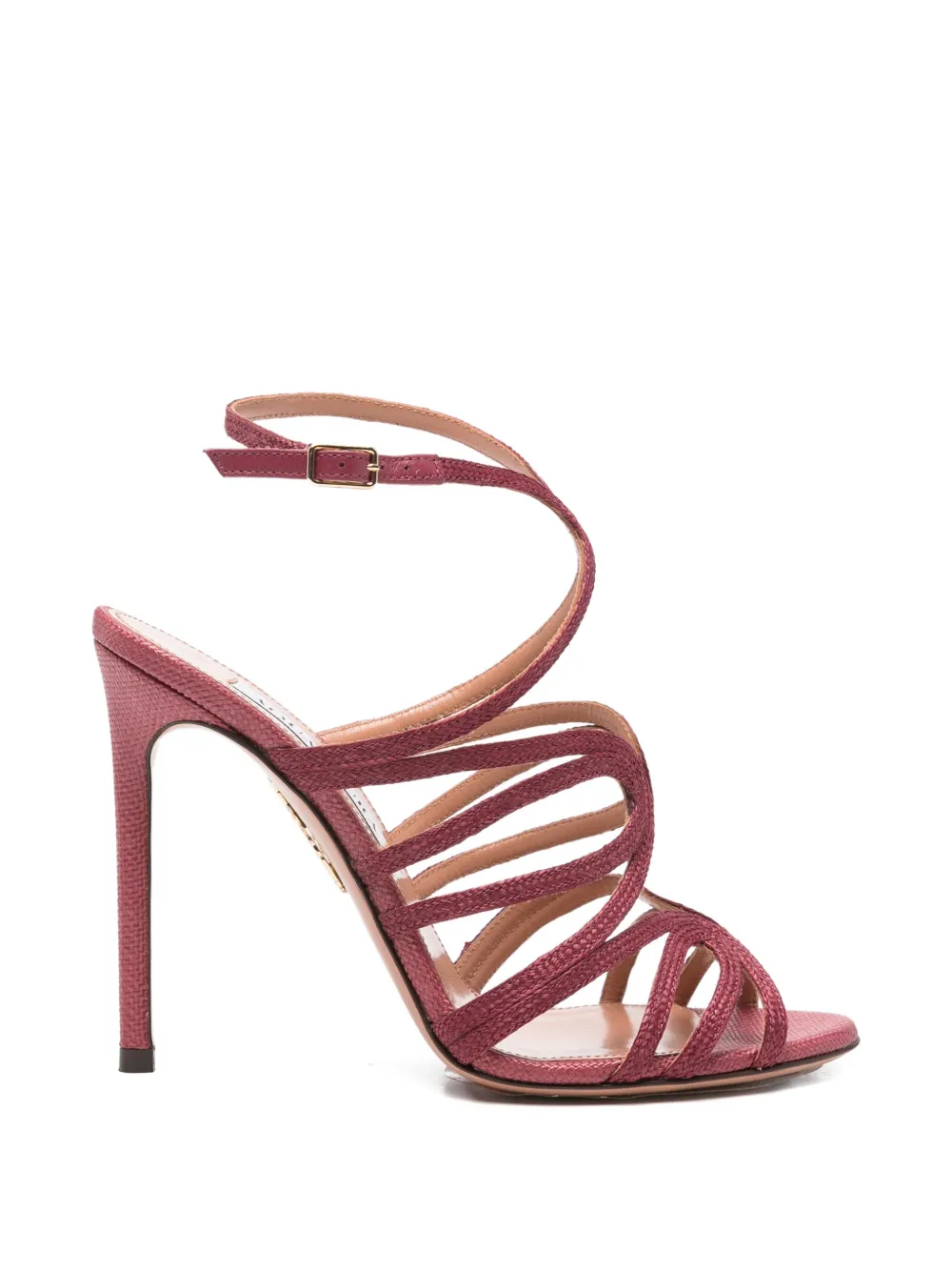 Aquazzura strappy stiletto sandals Rood