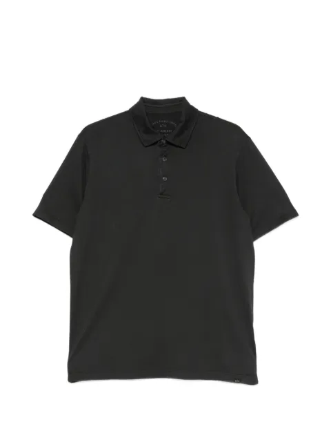 Paul & Shark logo-patch polo shirt