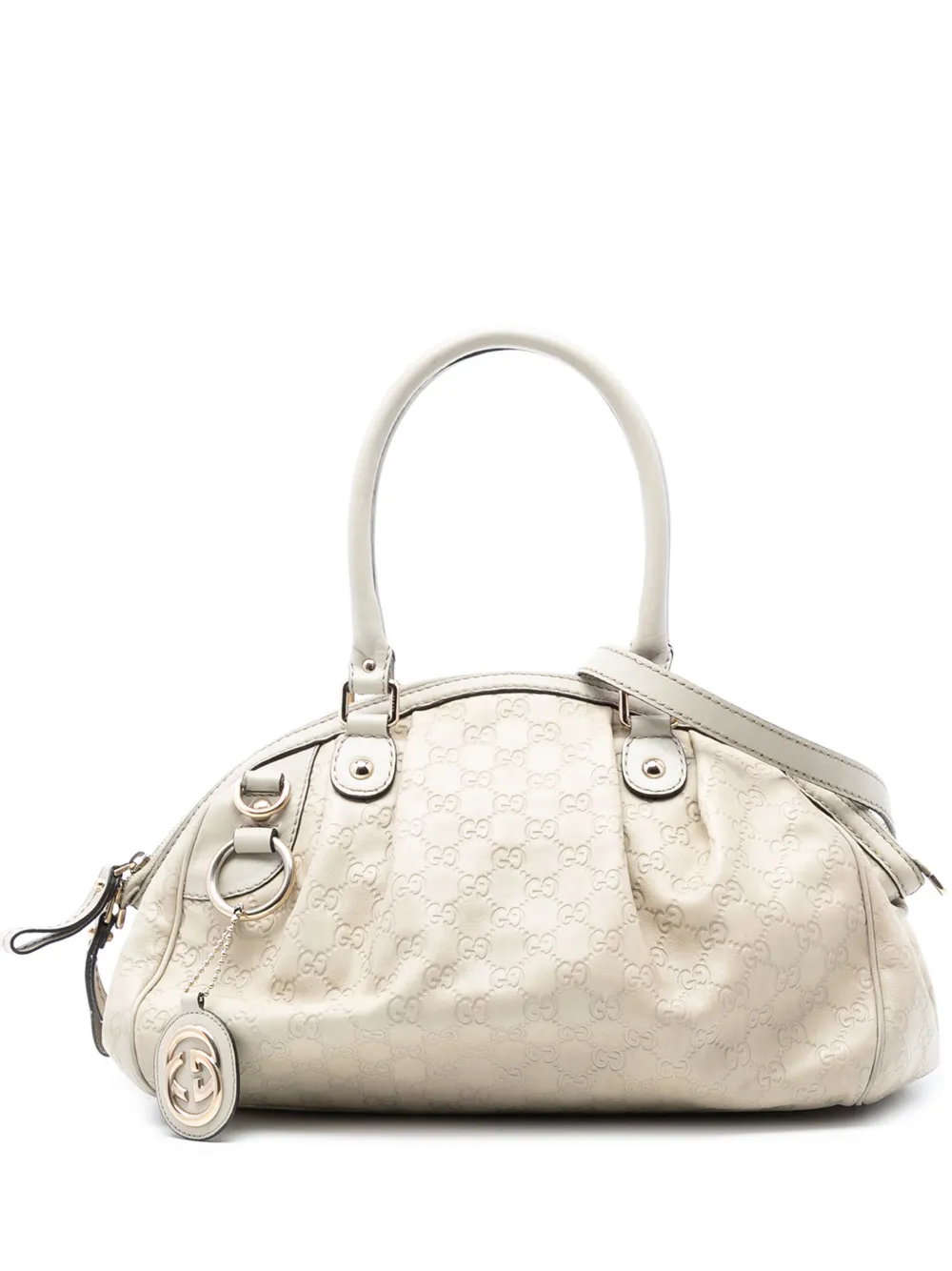 Gucci Pre-Owned 2016-2025 Guccissima Sukey satchel - Toni neutri