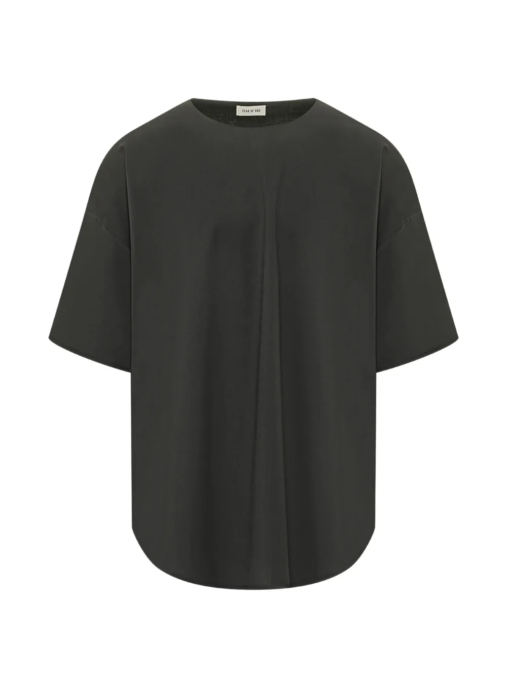 Fear Of God relaxed-fit pleated t-shirt - Grigio