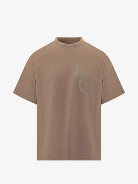 Fear Of God logo-print drop-shoulder T-shirt