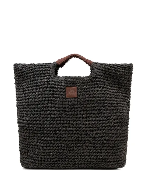 Sundek Lai straw tote bag