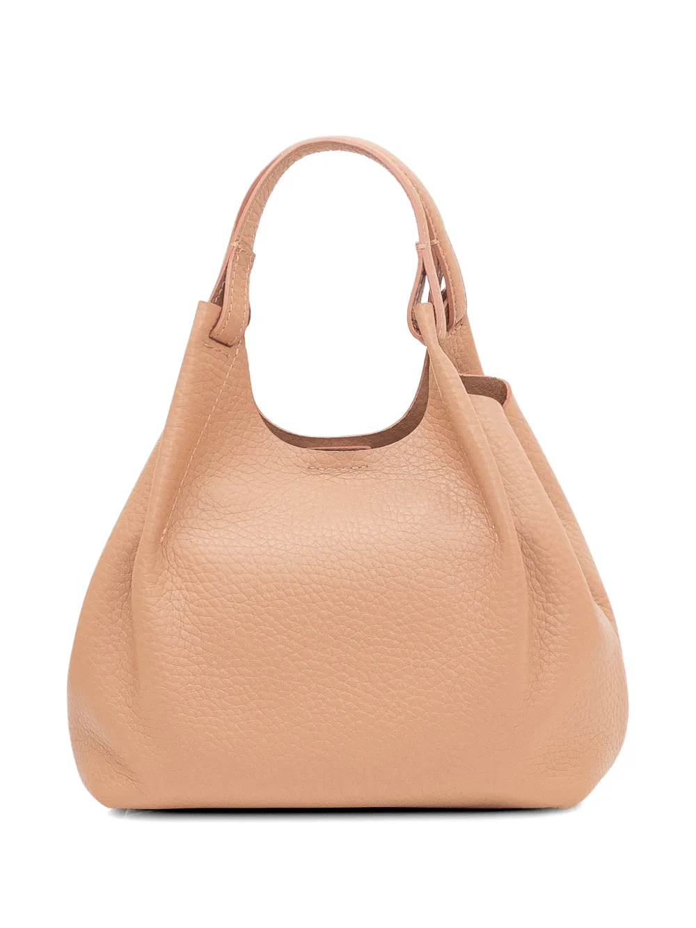 GIANNI CHIARINI Dua leren shopper Beige