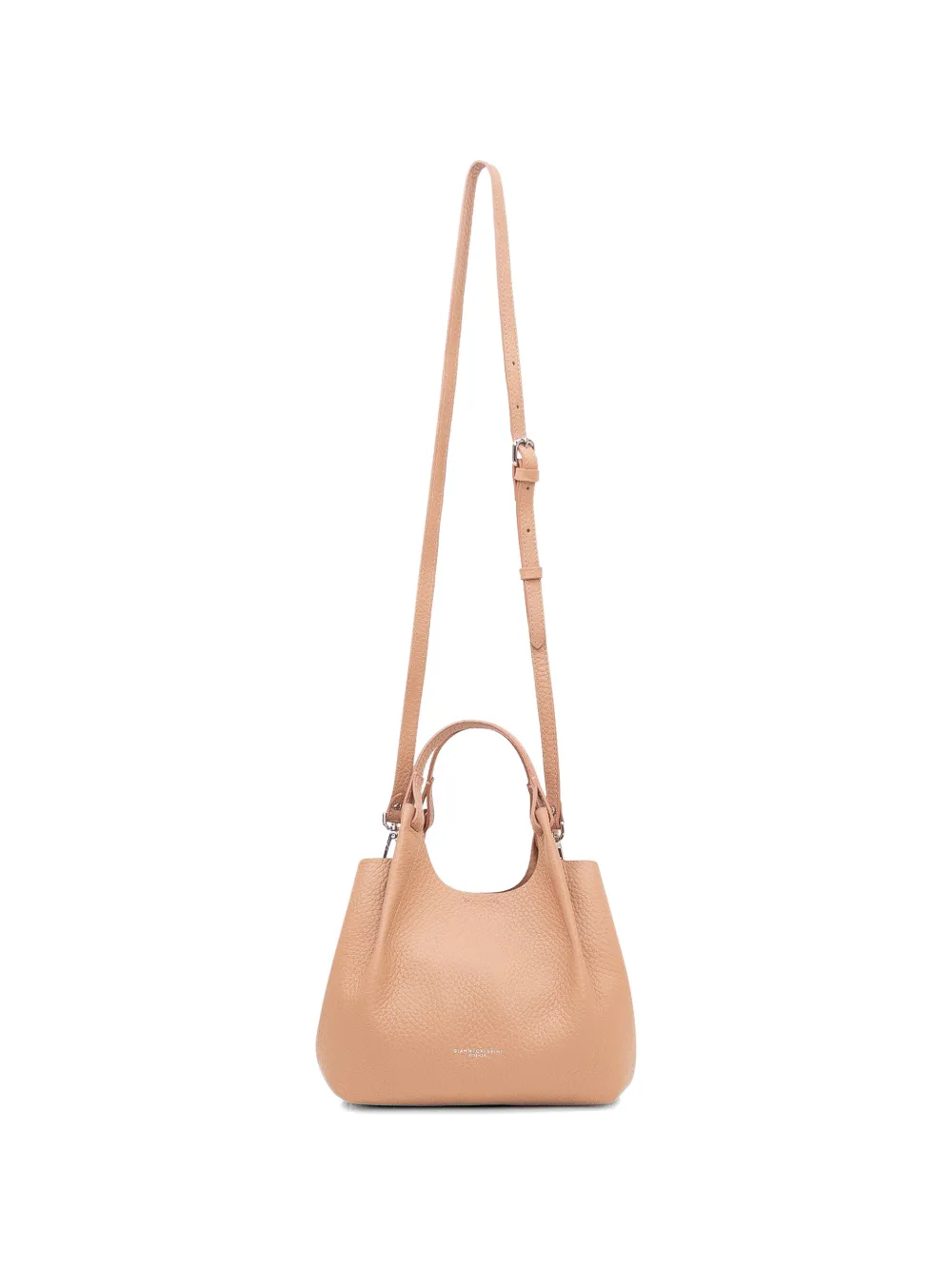 GIANNI CHIARINI Dua leren shopper Beige