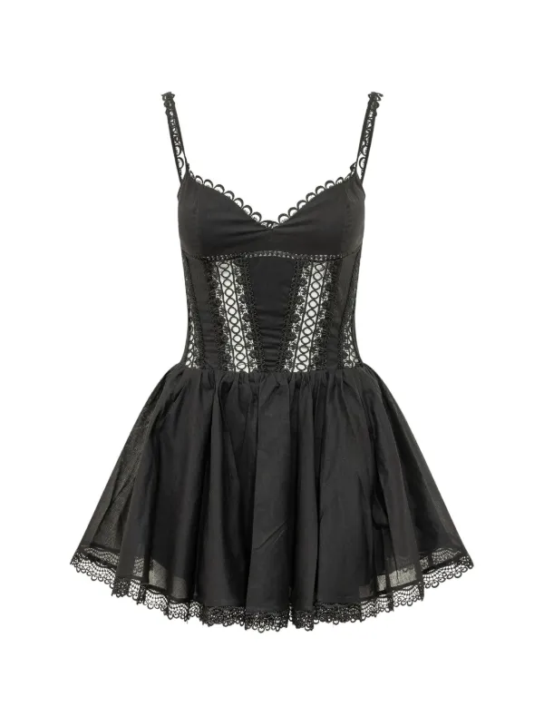 charo ruiz black mini dress Charo Ruiz | Megan Dress Black