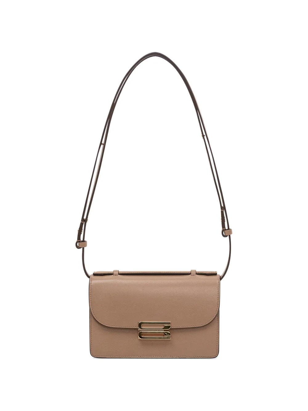 Victoria Beckham Dorian kleine schoudertas Bruin