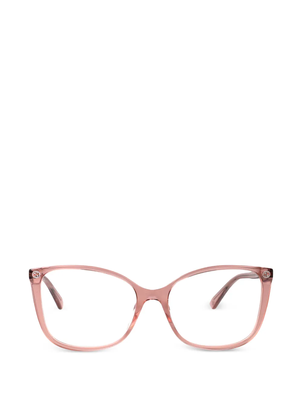 Gucci Eyewear cat-eye frame glasses - Rosa