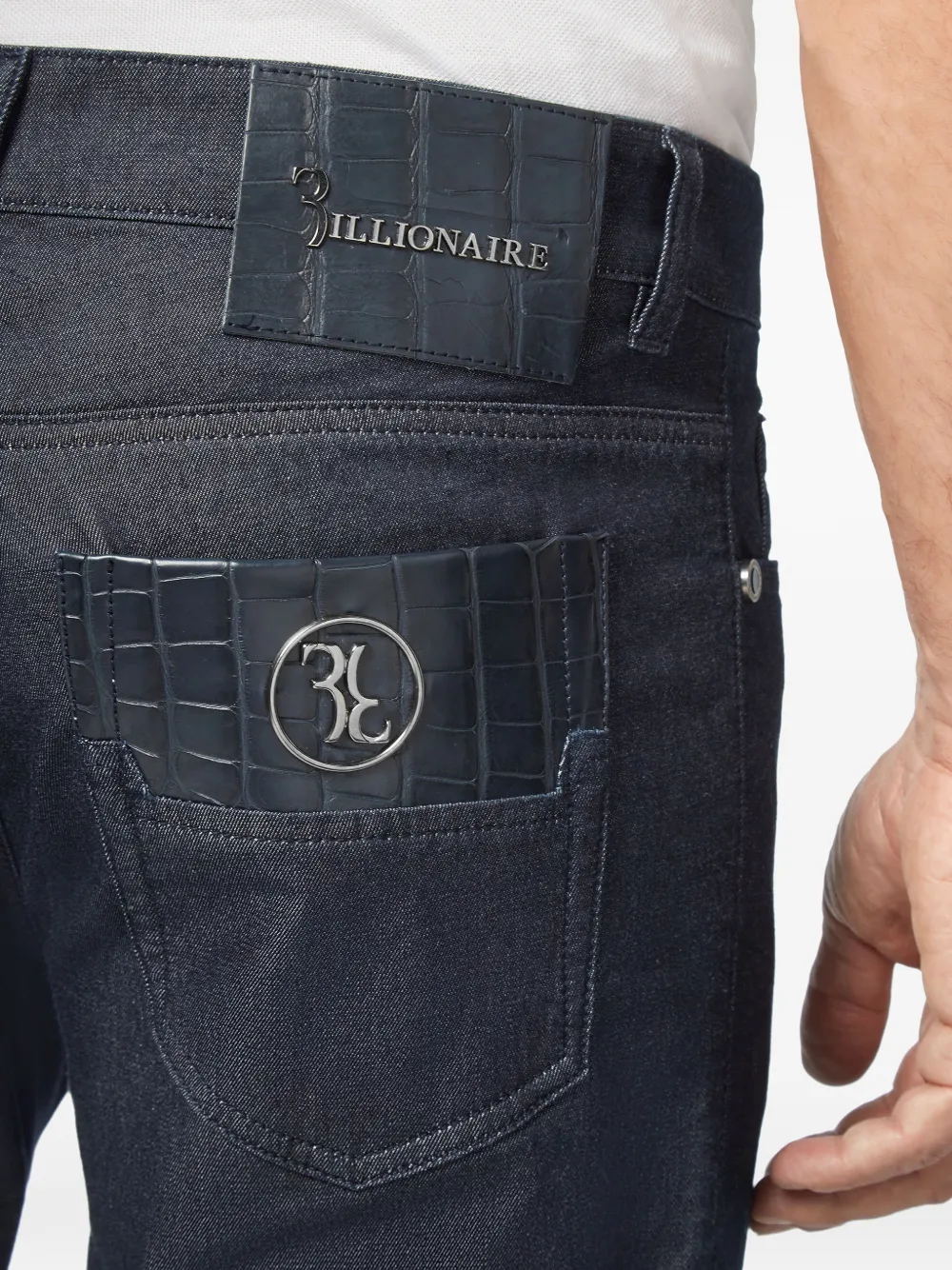 Billionaire Straight jeans Blauw