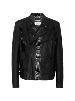 Ralph Lauren RRL Watts Biker Jacket | Brown | FARFETCH