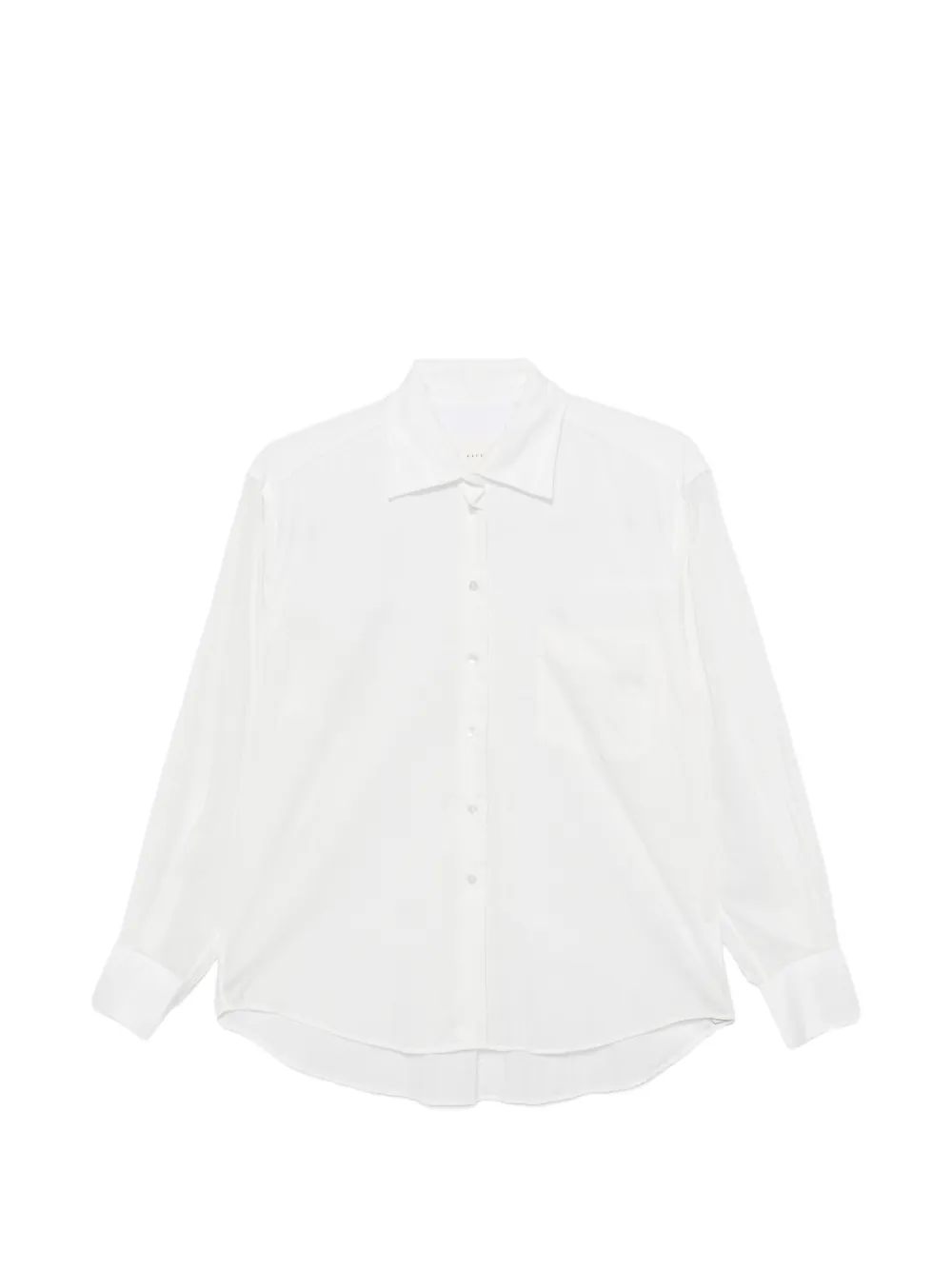 Xacus chest-pocket button-up shirt - Bianco