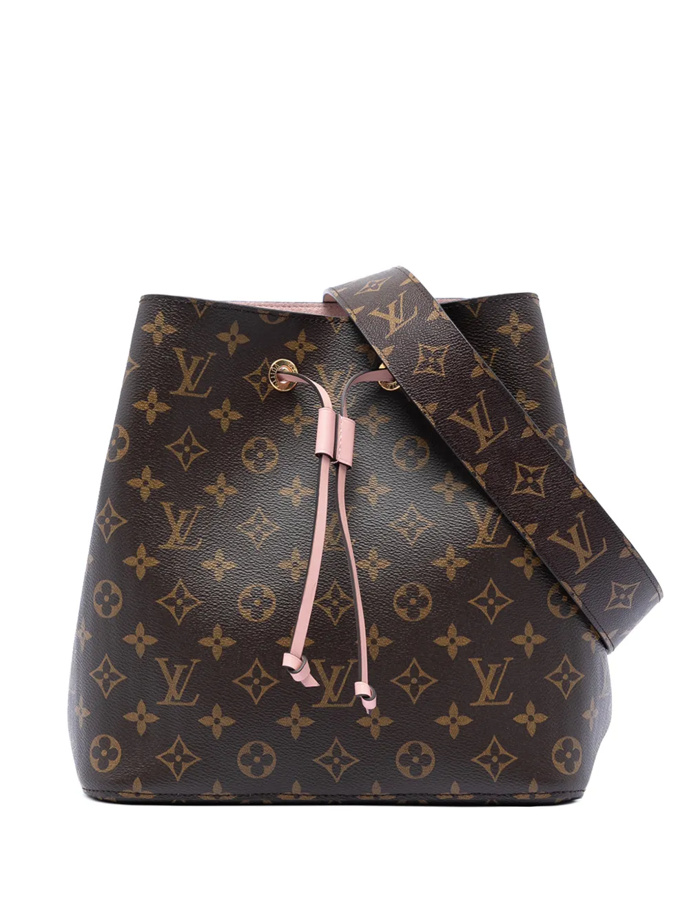 Louis Vuitton Pre-Owned 2017 Monogram Neonoe MM bucket bag - Rosa