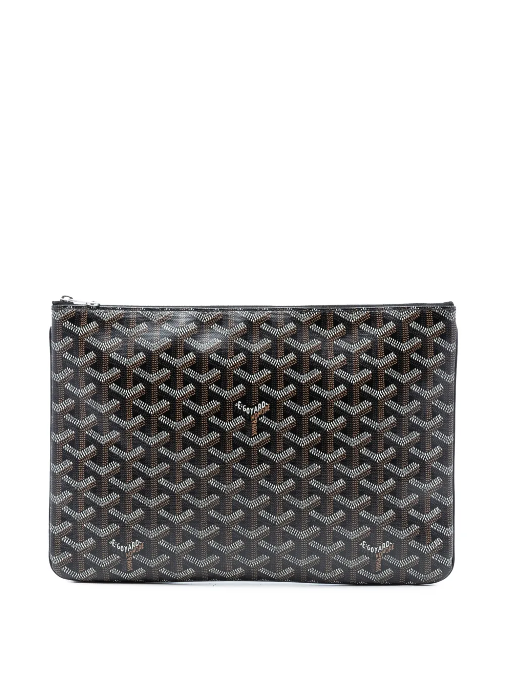 Goyard Pre-Owned 2017 Goyardine Senat MM clutch bag - Nero