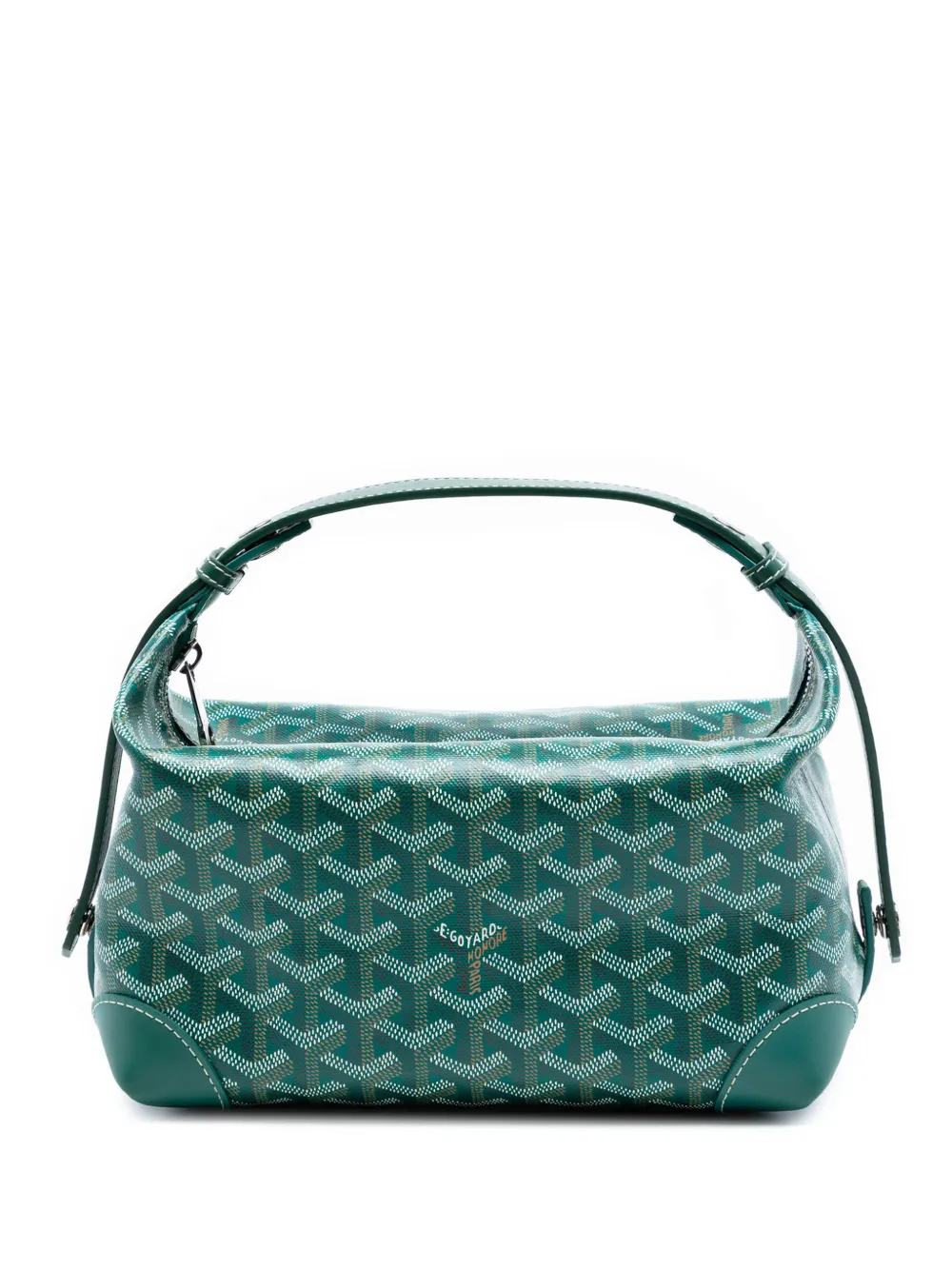 Goyard Pre-Owned 2024 Goyardine Bowling Toiletry 25 vanity bag - Verde