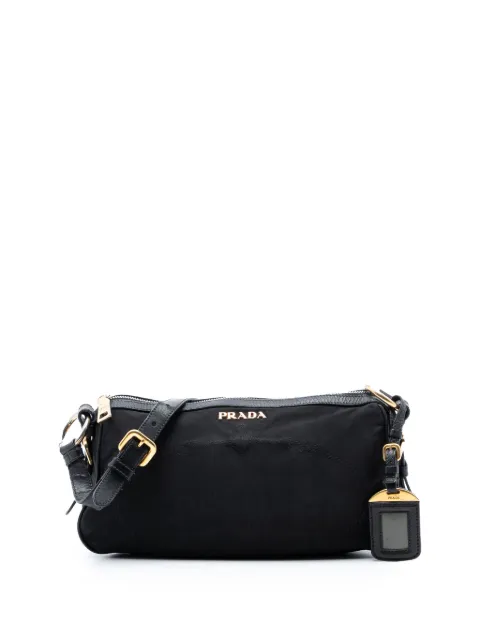 Prada Pre-Owned 2010-2026 Tessuto Canapa Logo shoulder bag
