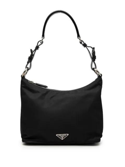 Prada Pre-Owned sac porté épaule Tessuto à finitions Vitello (2013-2026)