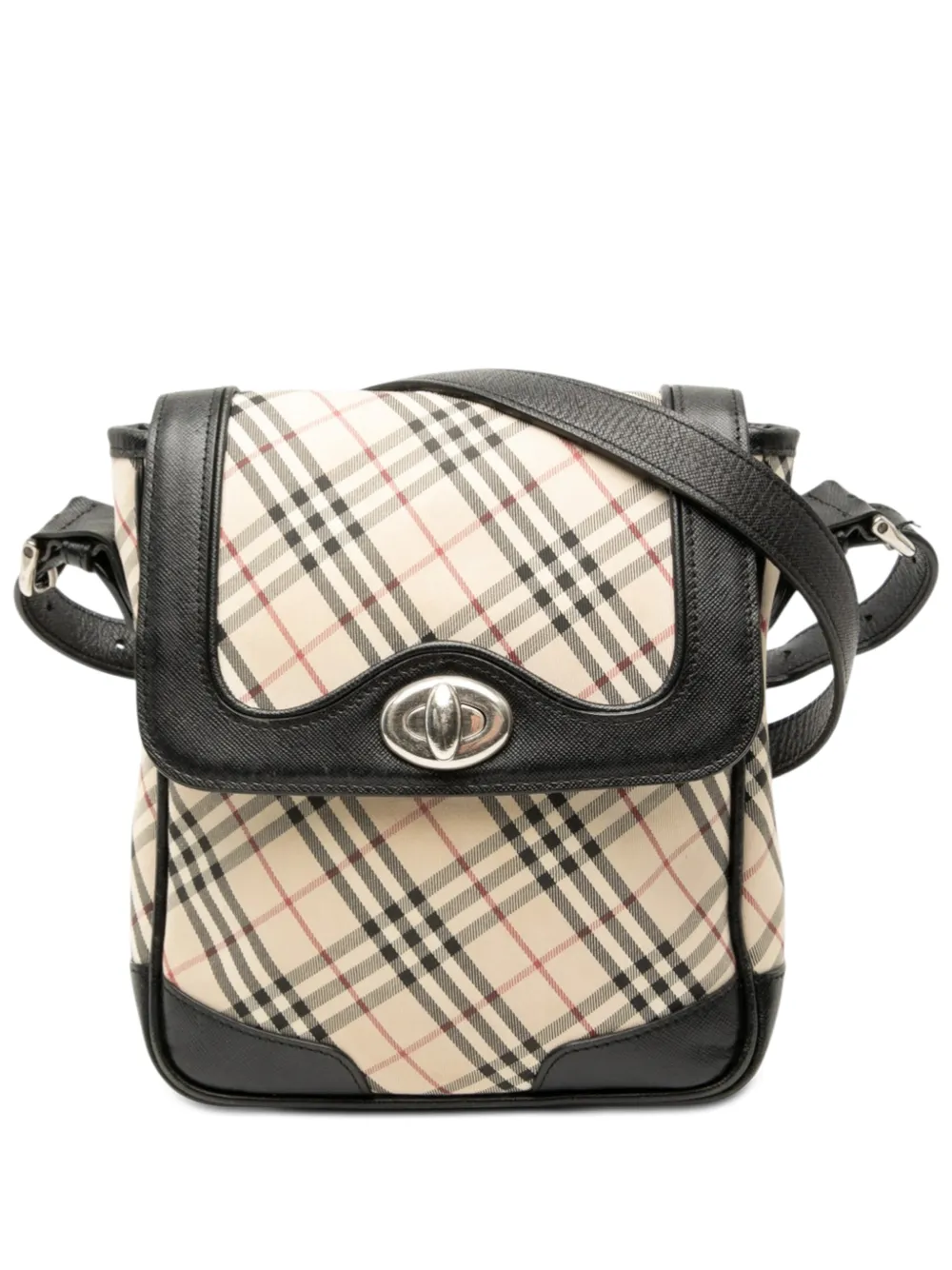 Burberry Pre-Owned 2000-2017 Nova Check Canvas crossbody bag - Nero