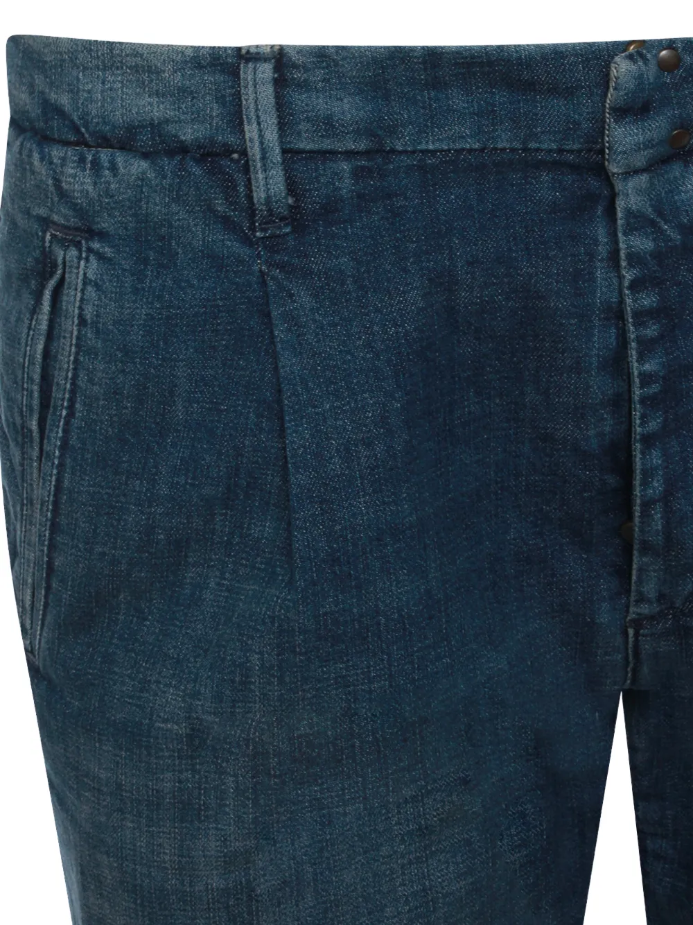 Incotex Blue Division jeans met vervaagd effect Blauw