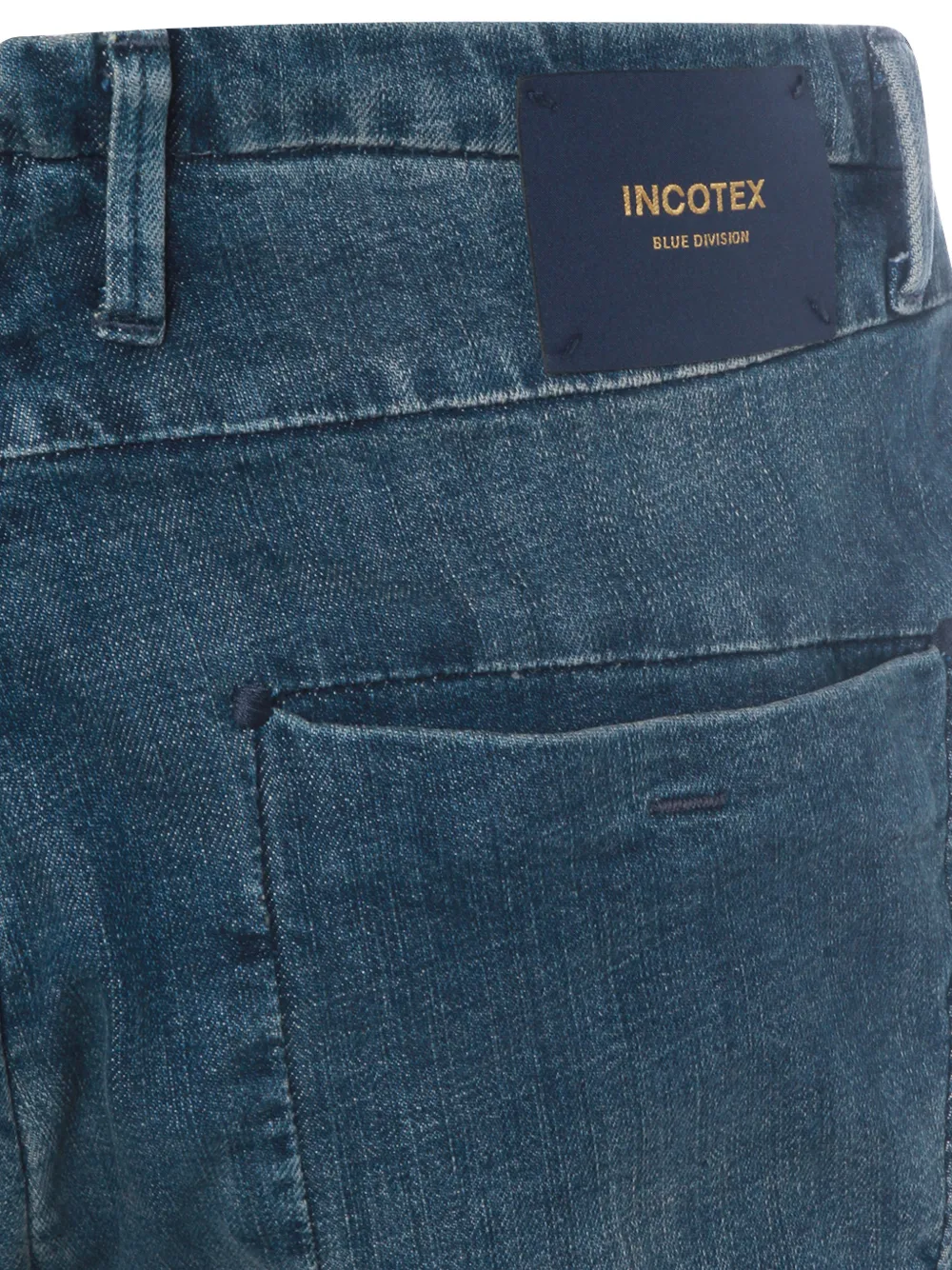 Incotex Blue Division jeans met vervaagd effect Blauw
