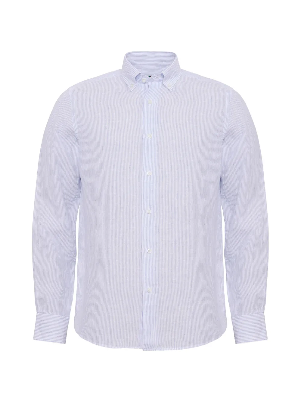 LOJA DAS MEIAS vertical-stripe button-down shirt - Bianco