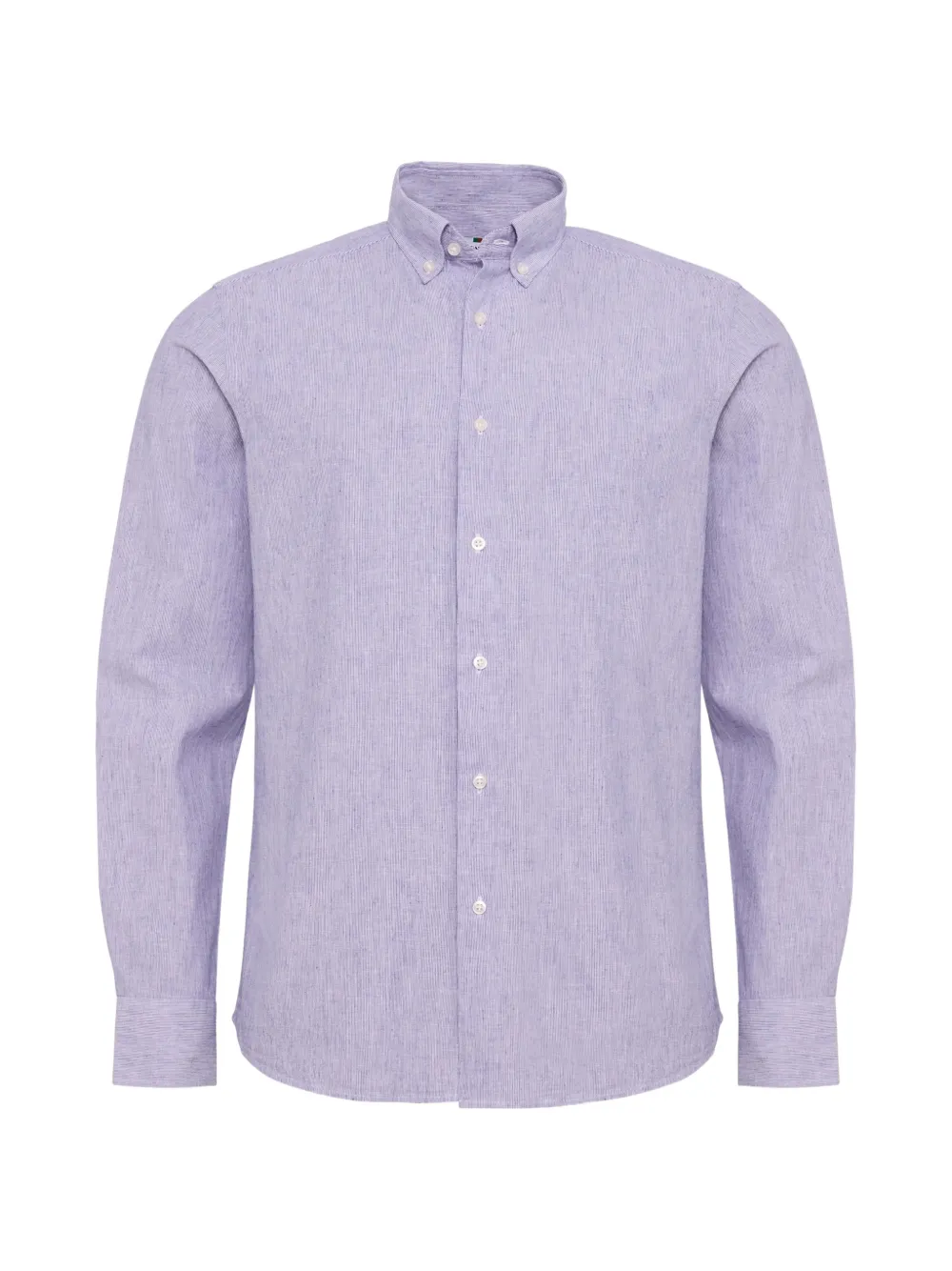 LOJA DAS MEIAS button-down-collar striped shirt