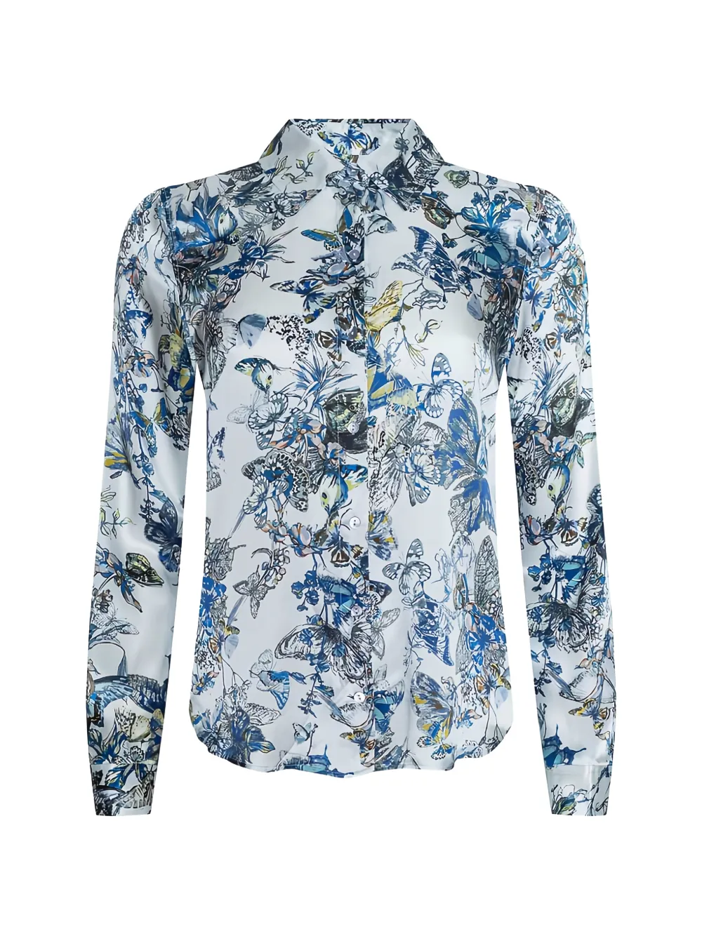 L'Agence Tyler butterfly-print blouse - Bianco