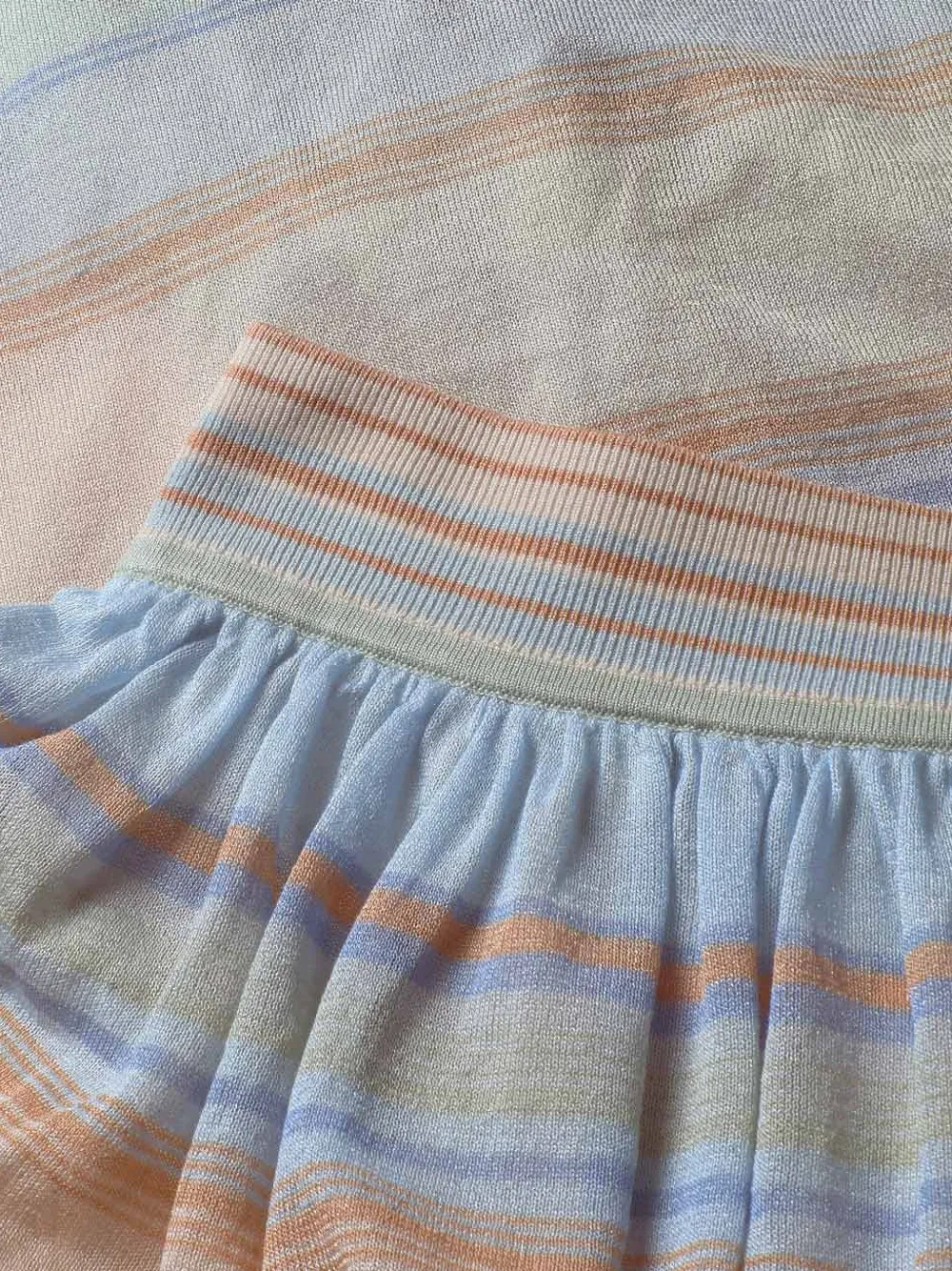 ZIMMERMANN Indra gestreepte maxi-rok Blauw