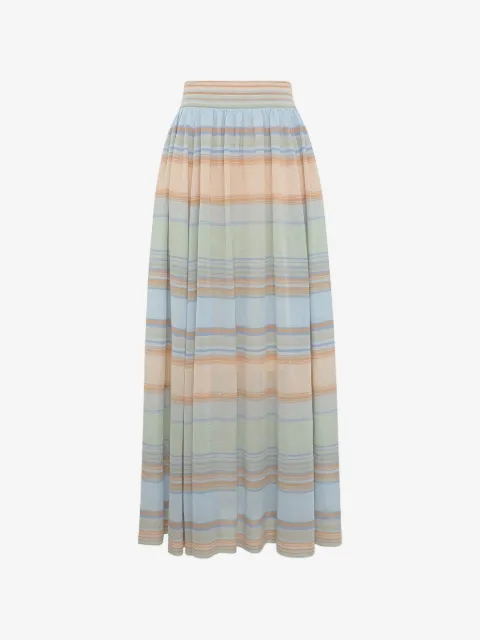 ZIMMERMANN Indra gestreepte maxi-rok