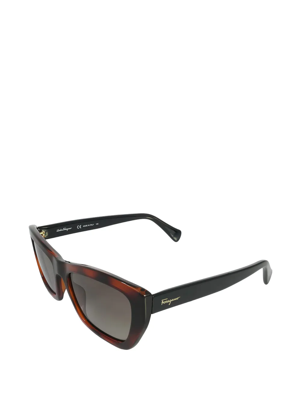  Ferragamo Gafas De Sol Con Montura Rectangular - Marrón 